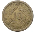 Монета 10 рентенпфеннигов 1924 года Е Германия (Артикул K11-5878)