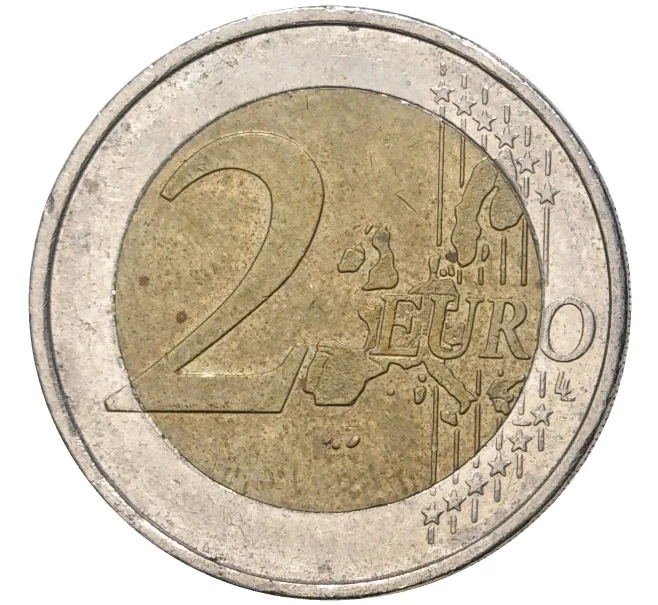 Монета 2 евро 2002 года G Германия (Артикул K11-5960)