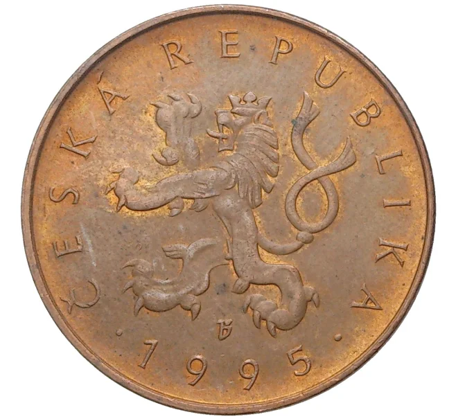 Монета 10 крон 1995 года Чехия (Артикул K11-5963)