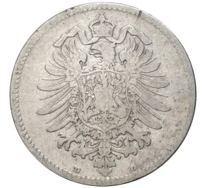 1 марка 1873 года D Германия