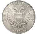 Монета 2 шиллинга 1934 года Австрия «Смерть Энгельберта Дольфуса» (Артикул K11-5995)