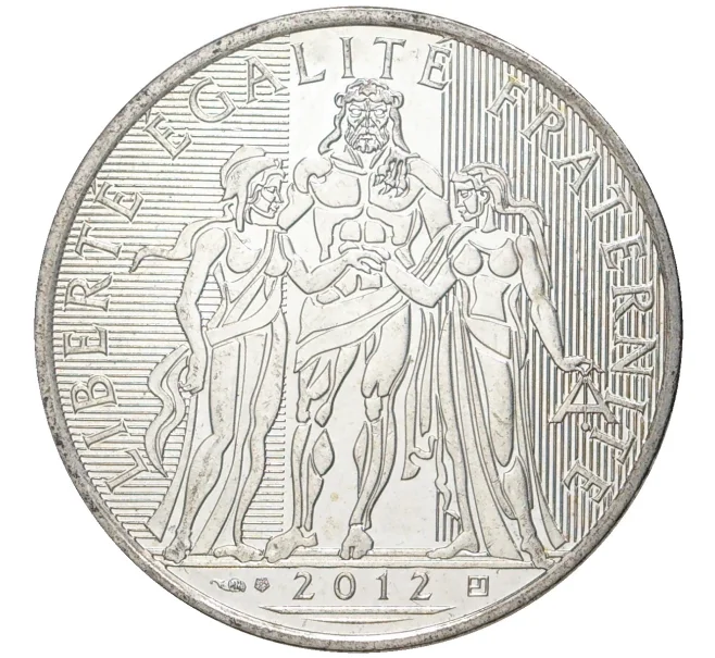 Монета 10 евро 2012 года Франция «Геркулес» (Артикул K11-6002)