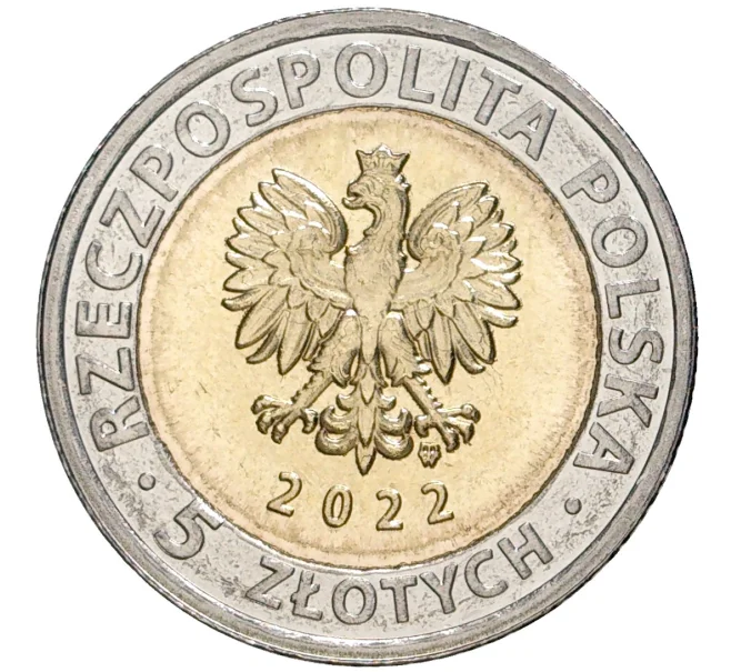Монета 5 злотых 2022 года Польша «Открой для себя Польшу — Мошненский замок» (Артикул M2-56006)