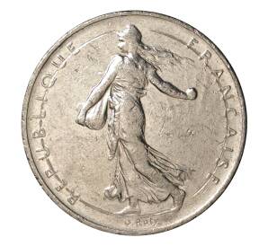 1 франк 1970 года Франция — Фото №2