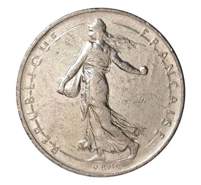 Монета 1 франк 1970 года Франция (Артикул: M2-2114) — Фото №2