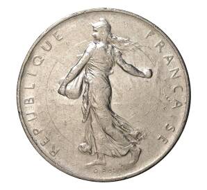 1 франк 1972 года Франция — Фото №2