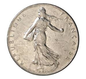 1 франк 1991 года — Фото №2