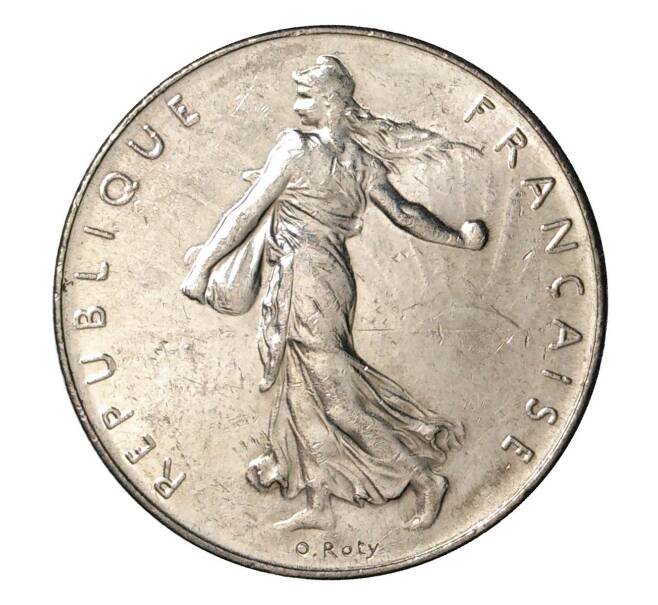 Монета 1 франк 1999 года (Артикул: M2-2123) — Фото №2