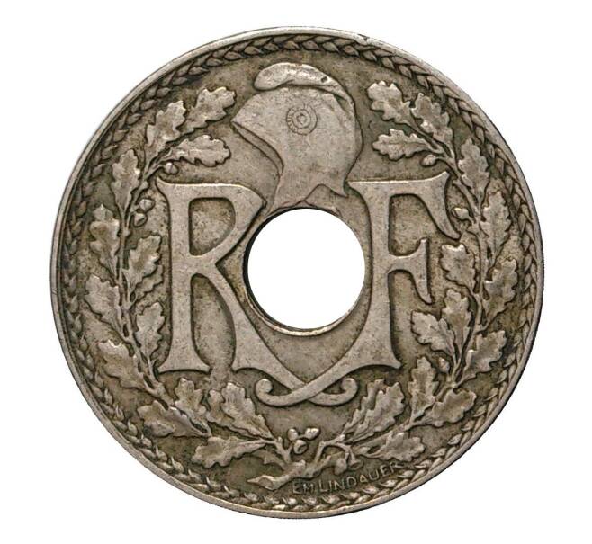 Монета 10 сантимов 1920 года (Артикул: M2-2129) — Фото №2