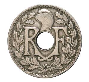 10 сантимов 1921 года — Фото №2