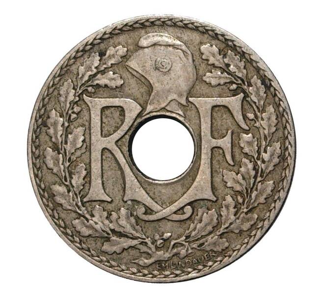 Монета 10 сантимов 1922 года (Артикул: M2-2131) — Фото №2