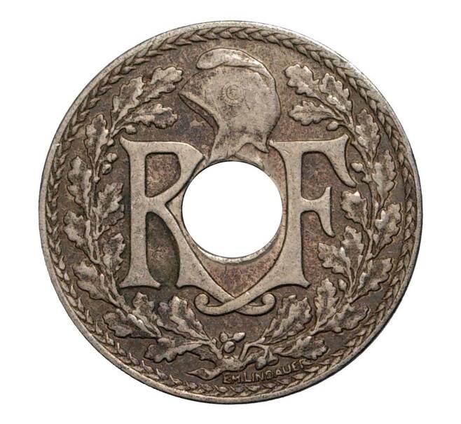 Монета 10 сантимов 1923 года Франция (Артикул: M2-2132) — Фото №2