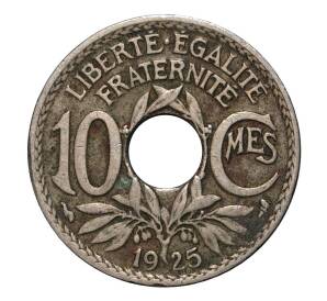 10 сантимов 1925 года Франция — Фото №1