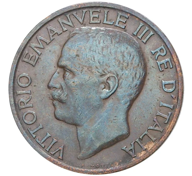 Монета 10 чентезимо 1926 года Италия (Артикул K11-6241)