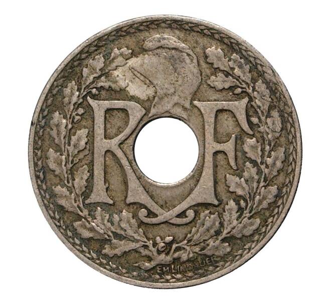 Монета 10 сантимов 1929 года Франция (Артикул: M2-2137) — Фото №2