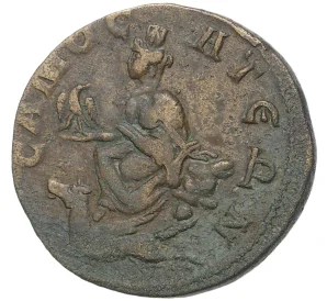 AE25 244-249 года Римская имерия (город Самосата) — Филипп I Араб