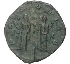AE Сестерций 249-251 года Римская Империя — Траян Деций