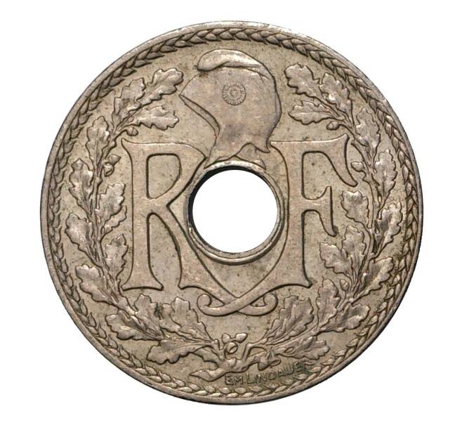 Монета 10 сантимов 1938 года Франция (Артикул: M2-2146) — Фото №2