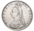 Монета Двойной флорин 1887 года Великобритания (Артикул M2-56015)