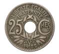Монета 25 сантимов 1922 года (Артикул: M2-2151) — Фото №1