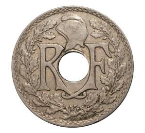 25 сантимов 1933 года — Фото №2