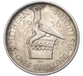 Монета 1 шиллинг 1936 года Южная Родезия (Артикул K27-7841)