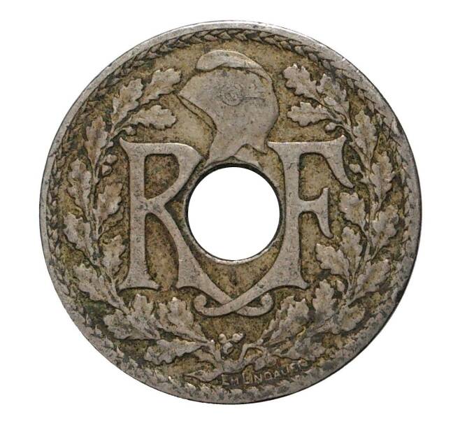 Монета 10 сантимов 1923 года (Артикул: M2-2158) — Фото №2