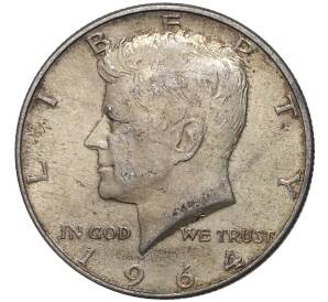 1/2 доллара (50 центов) 1964 года D США