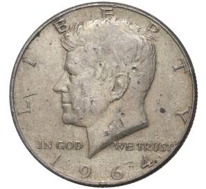 1/2 доллара (50 центов) 1964 года США