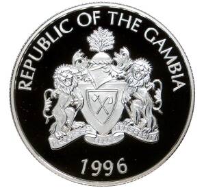 2 даласи 1996 года Гамбия «XXVI летние Олимпийские Игры 1996 в Атланте»