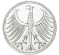 Монета 5 марок 1958 года D Западная Германия (ФРГ) (Артикул K11-6340)