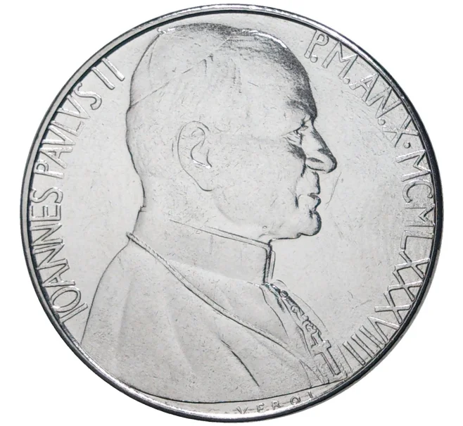 Монета 100 лир 1988 года Ватикан (Артикул K11-6461)