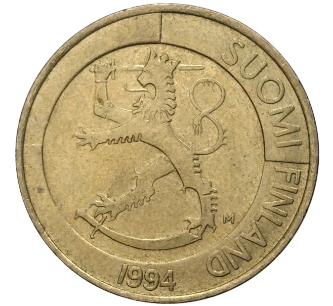 Монета 1 марка 1994 года Финляндия (Артикул K11-6876)