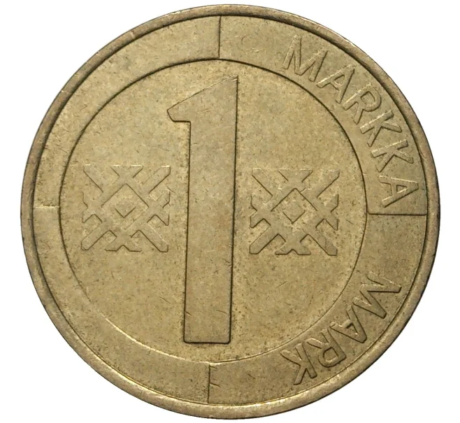 Монета 1 марка 1994 года Финляндия (Артикул K11-6876)