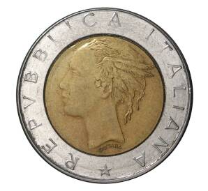 500 лир 1982 года Италия — Фото №2