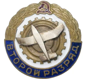 Знак «Второй разряд — Авиация»