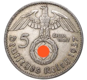5 рейхсмарок 1937 года A Германия