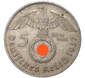 5 рейхсмарок 1937 года A Германия