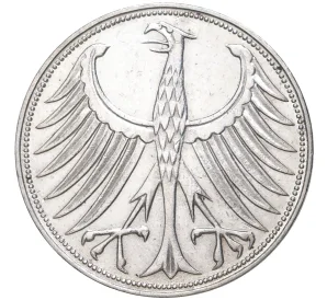 5 марок 1957 года G Западная Германия (ФРГ)