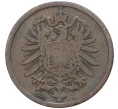Монета 2 пфеннига 1875 года Н Германия (Артикул K11-6978)