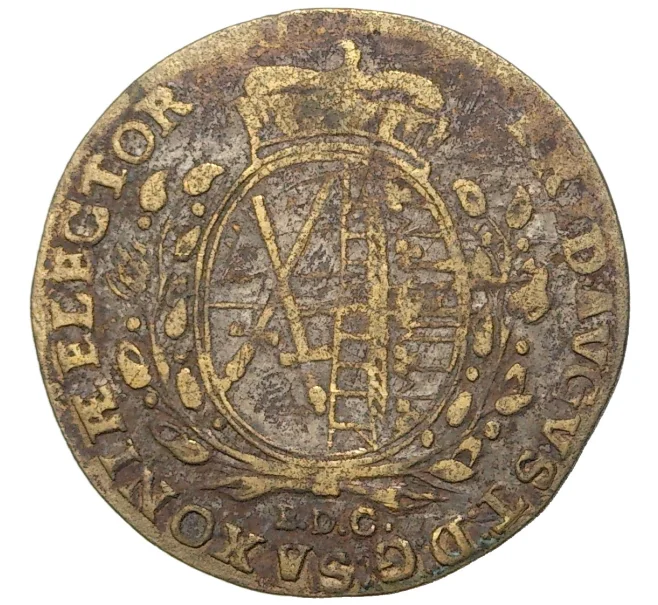 Монета 1/12 талера 1764 года Саксония (Артикул K11-6980)