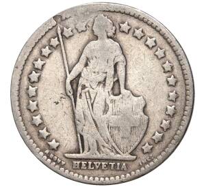 1/2 франка 1914 года Швейцария
