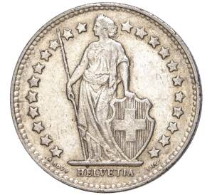1/2 франка 1948 года Швейцария