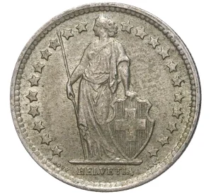 1/2 франка 1959 года Швейцария
