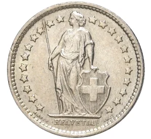 1/2 франка 1963 года Швейцария