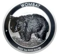 Монета 1 доллар 2022 года Австралия «Вомбат» (Артикул M2-56229)