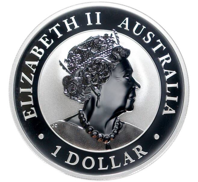 Монета 1 доллар 2022 года Австралия «Вомбат» (Артикул M2-56229)