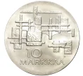 Монета 10 марок 1967 года Финляндия «50 лет независимости» (Артикул K11-70194)