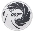 Монета 1 доллар 2022 года Тувалу «Джеймс Бонд — Агент 007» (Цветное покрытие) (Артикул M2-56233)