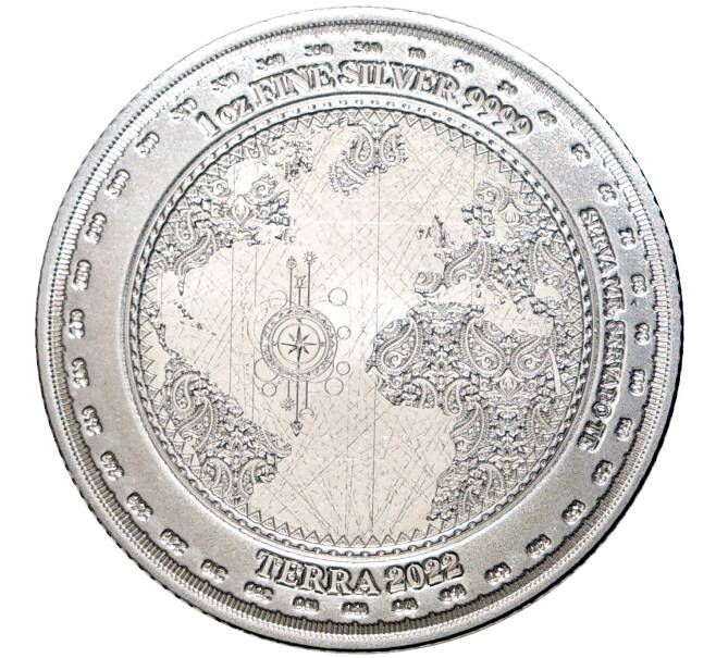 Монета 5 долларов 2022 года Токелау «Земля» (Артикул M2-56234)
